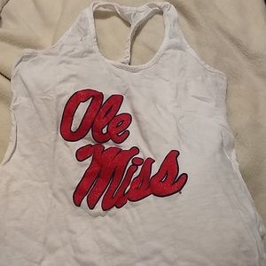 University of Mississippi tank top